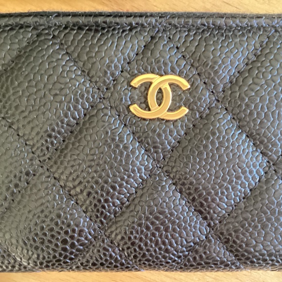 Chanel Caviar Quilted Classic Zipped Coin Purse - Picture 1 of 7